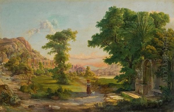 Romische Landschaft Bei Pisis - view 1