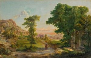 Romische Landschaft Bei Pisis