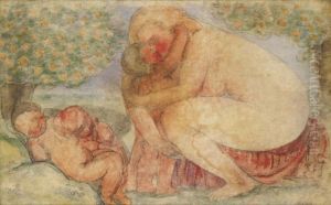 Femme Et Enfants by Joseph Bernard