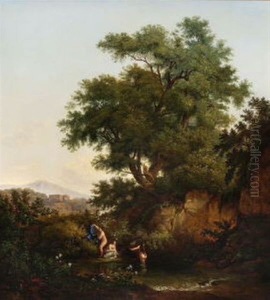 Badende Nymphen - view 1