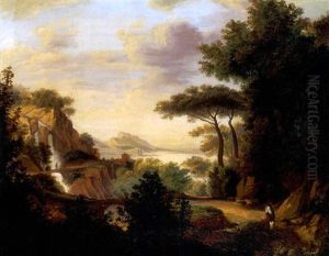Italiai Taj Korul (italian Landscape) by Karoly Marko the Elder