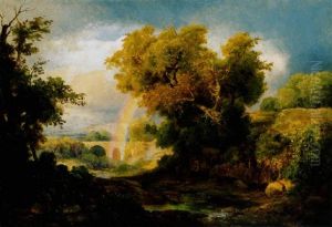 Italiai Taj, 1851 (italian Landscape) by Karoly Marko the Elder