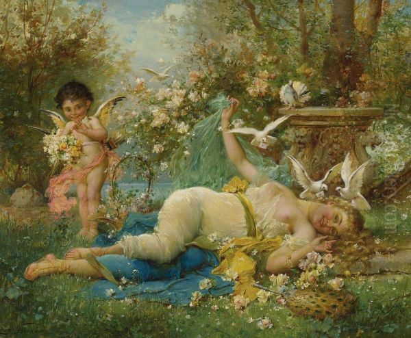 Venus And Cupid - view 1