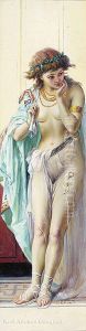 The Flautist by Joseph Antoine Bernard