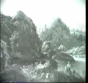 Italienische Gebirgslandschaft. by Karoly Marko the Elder