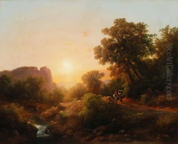 Landschaft Mit Tragerinnen - view 1