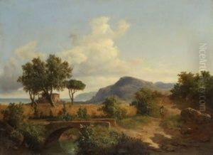 Sudliche Kustenlandschaft by Karoly Marko the Younger