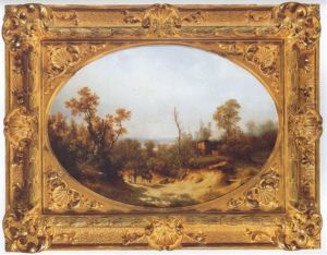 Eszak Italiai Taj (northern Italian Landscape) by Karoly Marko the Younger
