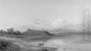 Abendstimmung Am See by Karoly Marko the Younger