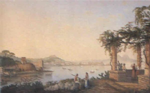 Landscape At Latio, Near Rome - view 1