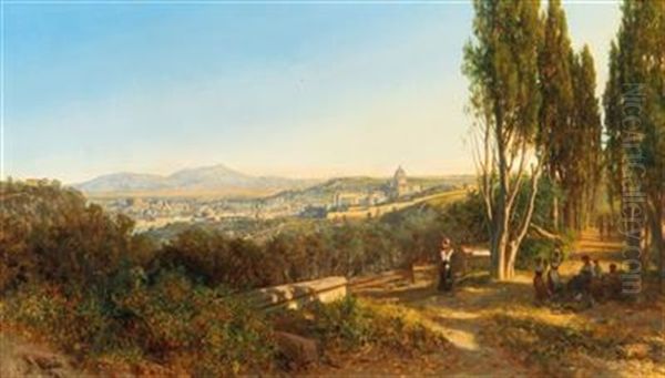 View Of Rome From Villa Madama - view 1