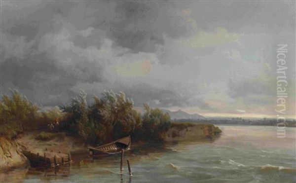 An Der Mundung Des Arno (bocca D'arno) - view 1