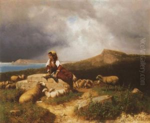 Pasztorlany Italiai Tengerparton (shepherdess On Italian Beach) Pasztorlany Italiai Tengerparton (shepherdess On Italian Beach)