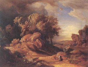 Italienische Landschaft by Andras Marko