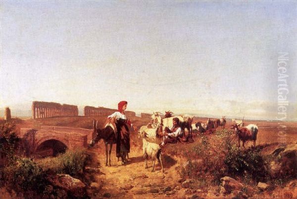 Campagna Romana (napsutotte Olasz Taj Kecskekkel) - view 1