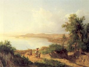 Landschaft Mit Heimkehrender Fischerfamilie