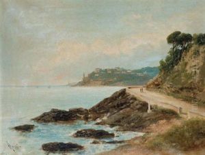 Vedute Costiere (pair) by Henry Marko