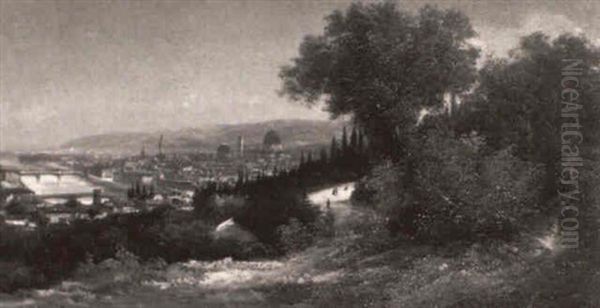 Veduta Di Firenze Da S. Miniato - view 1