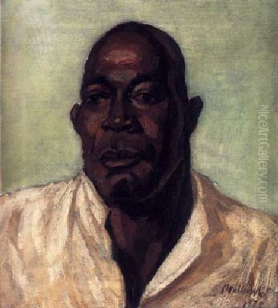 Potrait Eines Schwarzafrikaners - view 1