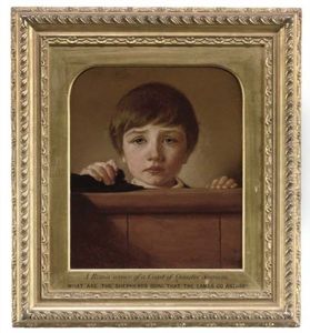 A Reminiscence Of A Court Quarter Sessions - What Are The Shepherds Doing That The Lambs Go Astray? by Barnett Samuel Marks