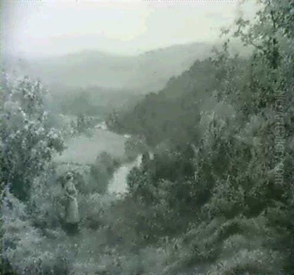 The Wye At Kerne Bridge - view 1