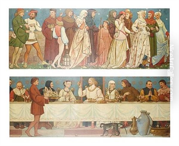 The Banquet (+ The Procession; Pair) - view 1