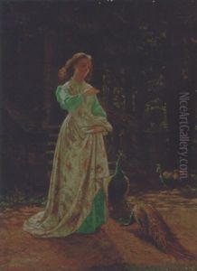 Feeding The Peacocks