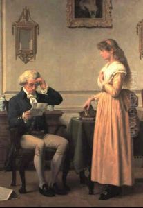 The Letter by Henry Stacy Marks