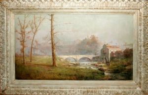 Old Stone Bridge by Hamilton Irving Marlatt