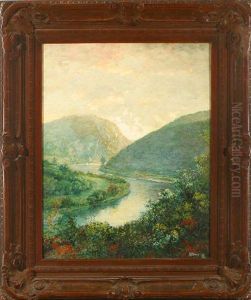 River Landscape by Hamilton Irving Marlatt