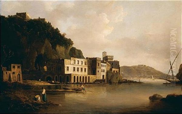 View Of The Bay Of Naples From Posillipo, The Vomero Hill With The Monastery Of San Martino And The Castel Sant Elmo Beyond - view 1