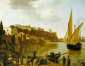 View Of The Aventine Hill, Rome by William Marlow