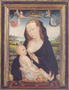The Virgin And Child In A Landscape The Virgin And Child In A Landscape