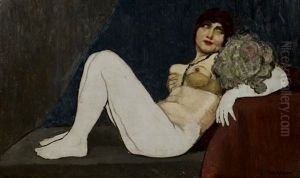 Nu Couche by Ernest Marneffe