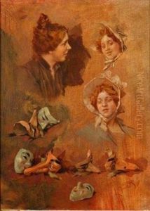 Etudes De Visages Et De Masques by Ludwig, Ludek Marold