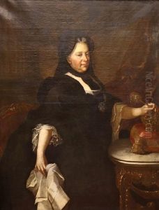 Portrait Of The Empress Maria Theresa by Anton von Maron