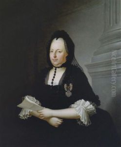 Bildnis Der Kaiserin Maria Theresia In Witwentracht by Anton von Maron