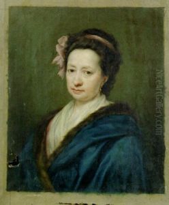 Ritratto Della Moglie, La Pittrice Therese Mengs by Anton von Maron