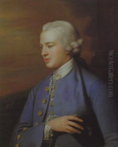 Portrait Of A Gentleman In A Blue Coat