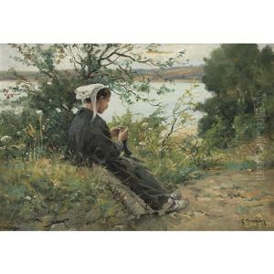 Quiet Moment by Georges-Philibert-Charles Maroniez