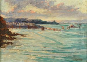 Cote Bretonne by Georges-Philibert-Charles Maroniez