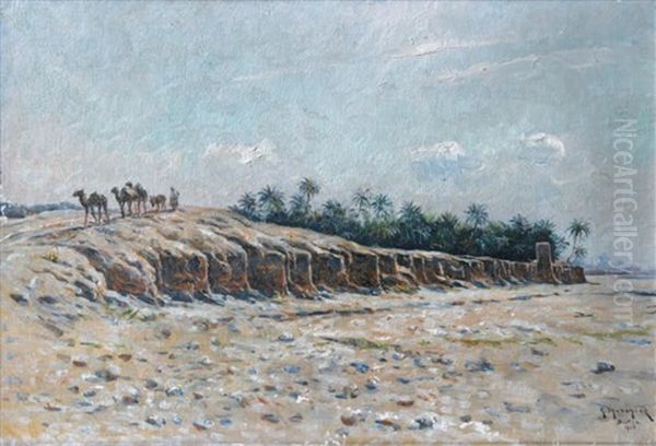 Caravane A Biskra - view 1