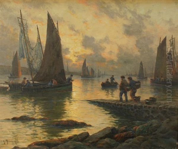 Scene De Port - view 1
