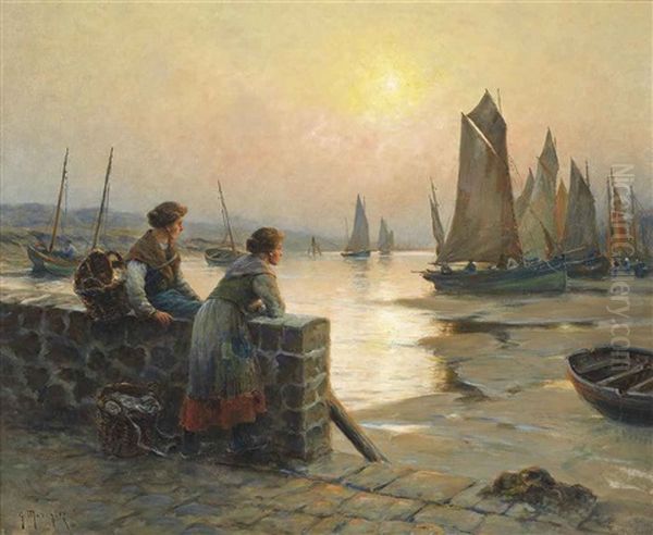 Waiting For The Fishing Fleet To Return - view 1