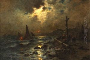Retour Au Port Au Clair De Lune