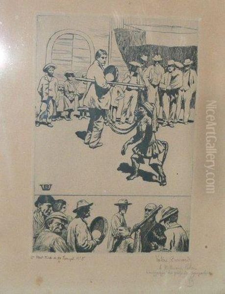 Les Saltimbanques. - view 1