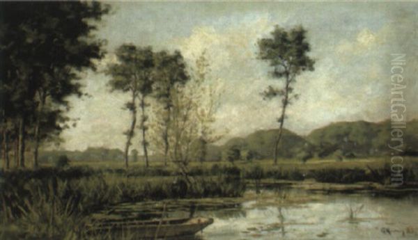 La Barque Sur L'etang - view 1