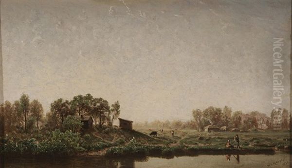 View Of A Creek, California - view 1