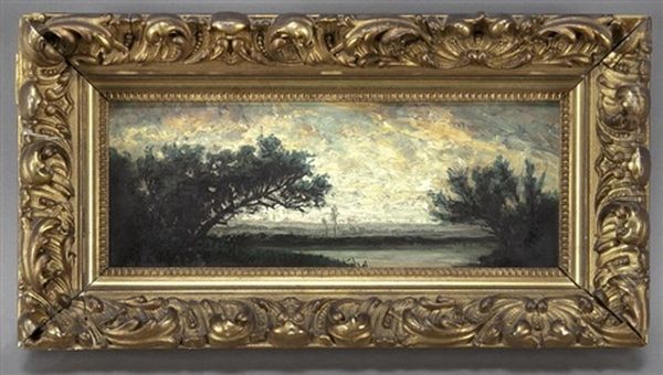 Early Evening River Scene - view 1