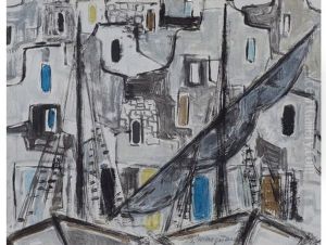 Sailboats, Buildings Beyond by Bruno Marquardt